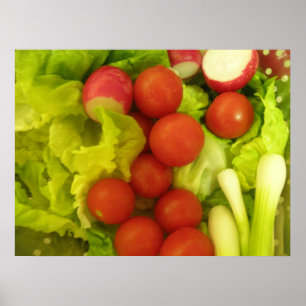 Salad Vegetables Print
