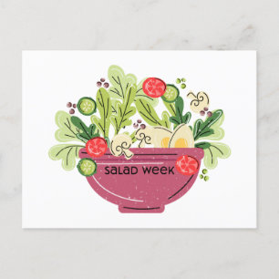 Salad Week Briefkaart