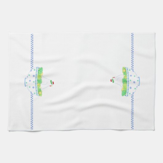 Salade César - Serviette de cuisine (Horizontal)