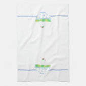 Salade César - Serviette de cuisine (Vertical)