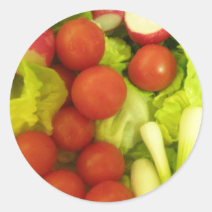 Salade groenten Stickers