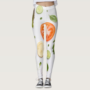 Salade op je leggings