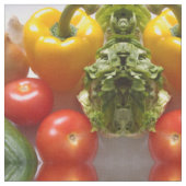 Salade saine, tissu (Fermer)