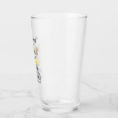 Salades et bières à 60 ans Anniversaire Verre (Gauche)