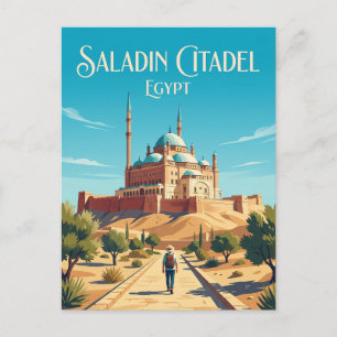 Saladin Citadel Egypte Briefkaart
