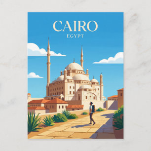 Saladin Citadel Egypte Briefkaart