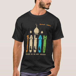 Salah Gebed Islamitische Moslim T-shirt