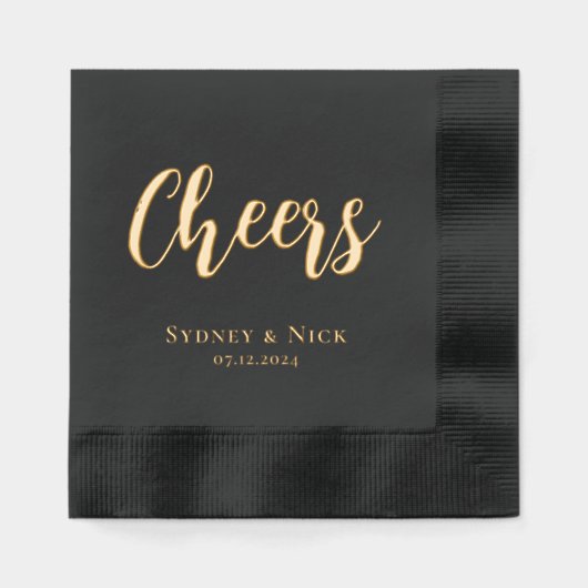 Salaire minimal moderne | Monogramme mariage (Recto)