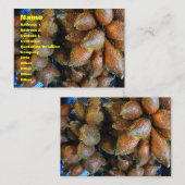 Salak [Snake Fruit] Visitekaartje (Voorkant / Achterkant)