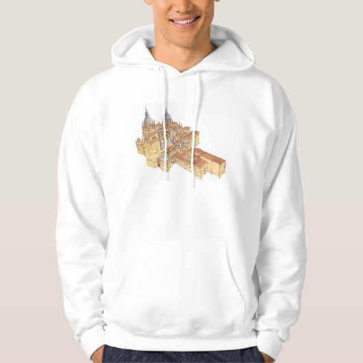 Salamanca Cathedraal. Spanje Hoodie (Voorkant)