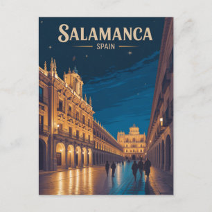 Salamanca Spanje Feestdagenkaart