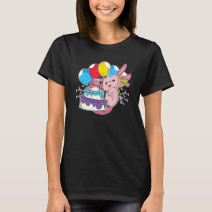 Salamander Amphibian Animal Kids Verjaardagsfeestj T-shirt