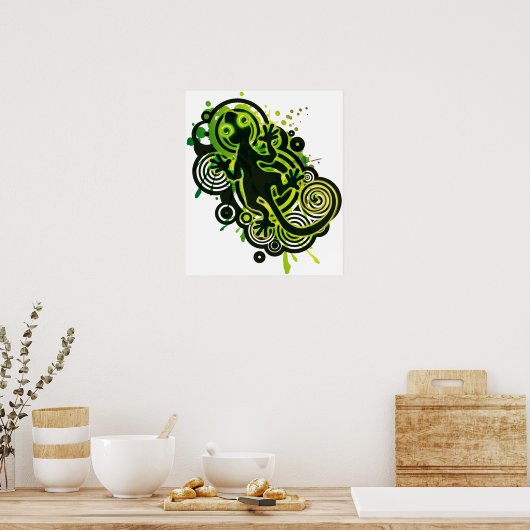 Salamander Poster (Keuken)