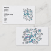 Salamander Visitekaartje (Voorkant / Achterkant)