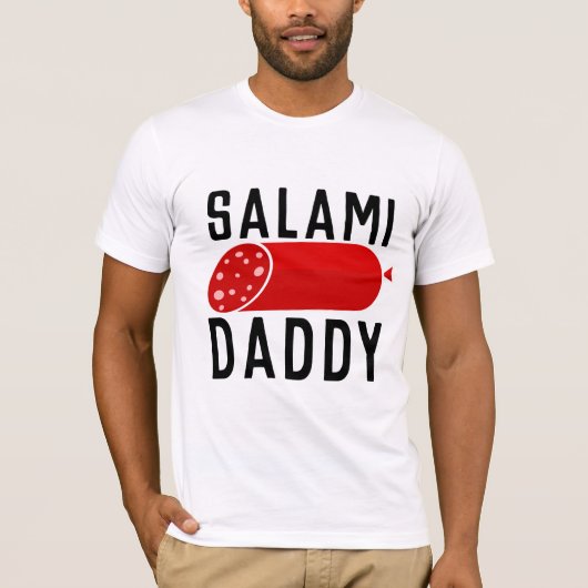  SALAMI DADDY DAD T-SHIRTS TEE - SHIRTS (Devant)