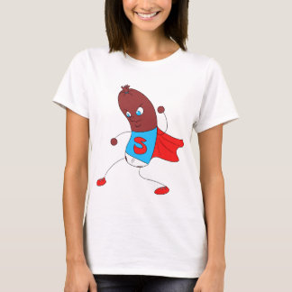 Salami Man Vrouw T-Shirt