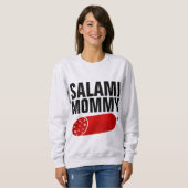 SALAMI MOMMY, Funny Mam T-Shirts (Voorkant volledig)