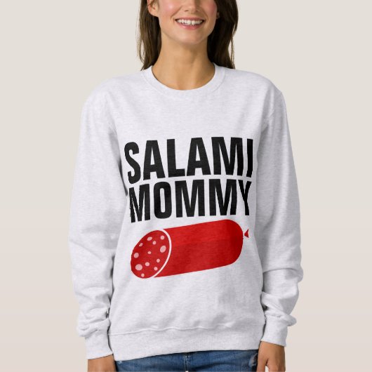 SALAMI MOMMY, T-Shirts Mère Drôle (Devant)