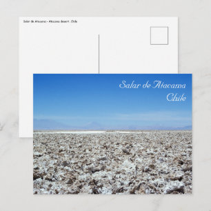 Salar de Atacama - Atacamawoestijn, Chili Briefkaart