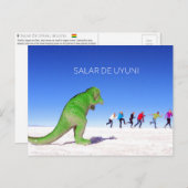 Salar de Uyuni, Bolivia Briefkaart (Voorkant / Achterkant)