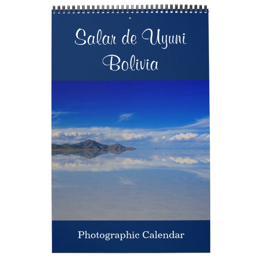 salar de uyuni - bolivia kalender (Hoes)
