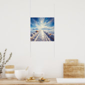 Salar de Uyuni, Bolivia Poster (Keuken)