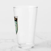 Salar de Uyuni Bolivia Reizen Kunst Badge Glas (Links)