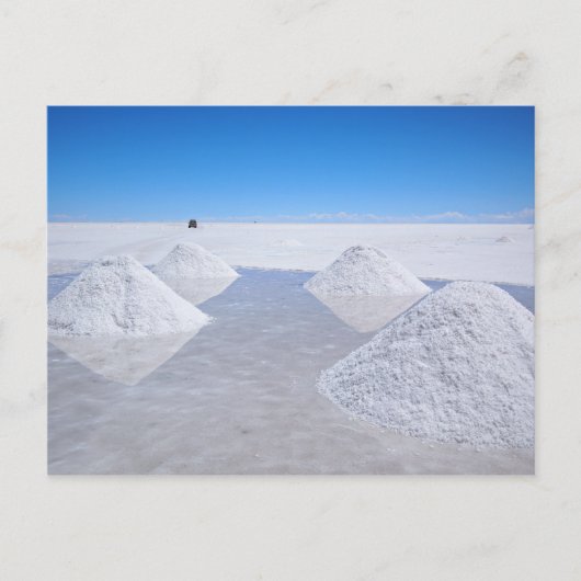 Salar de Uyuni-briefkaart Briefkaart (Voorkant)