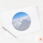 Salar de Uyuni-pleisters Ronde Sticker (Envelop)