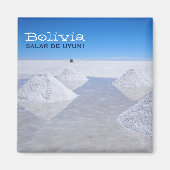 Salar de Uyuni salines aimant texte (Devant)