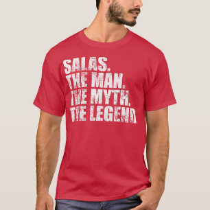 SalasSalas Familienaam Salas achternaam Salas Acht T-shirt