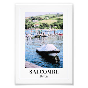 Salcombe, Devon Foto Afdruk