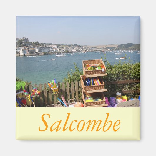 Salcombe, Devon Magneet (Voorkant)