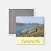 Salcombe, Devon Magneet (Voorkant / Achterkant)