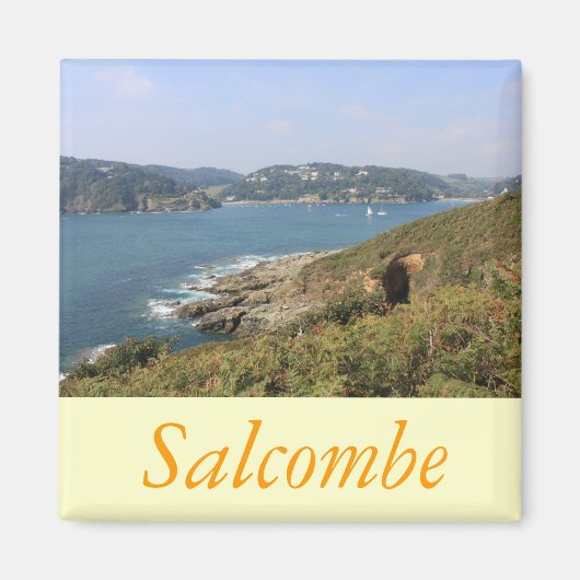 Salcombe, Devon Magneet (Voorkant)