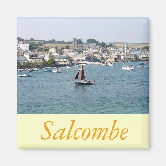 Salcombe, Devon Magneet (Voorkant)