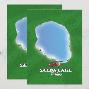 Salda meer Turkije kaart