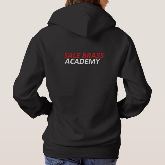 Sale Brass Academy Dames Hoodie (Achterkant)