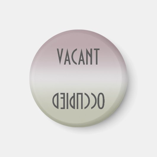 Sale Clean | Magnet vide occupé (Devant)