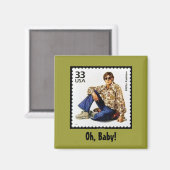 SALE MAGNEET - Groovy  Hunka-Hunka Guy (Voorkant / Achterkant)