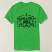 Salem 1692 - Proeven met salem-heks - Retro  di T-shirt (Design voorkant)