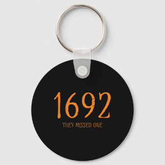 Salem 1692 Ze misten een leuke Halloween heks 1 Sleutelhanger