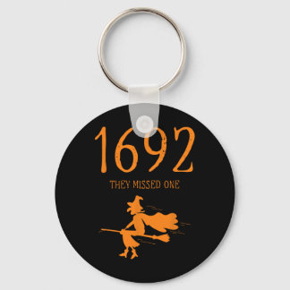 Salem 1692 Ze misten een leuke Halloween heks 2 Sleutelhanger