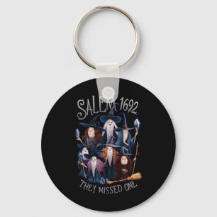 Salem 1692 Ze Misten Eentje Halloween Heks Sleutelhanger