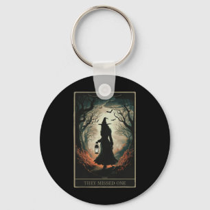 Salem 1962 Je miste een Halloween feministische he Sleutelhanger