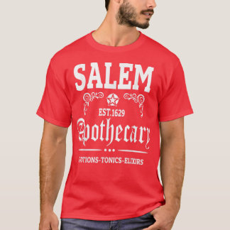  Salem Apothecary 1629 Witch Funny Halowee T-shirt