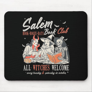 Salem Book Club Witchy Witch Spooky Seizoen Muismat