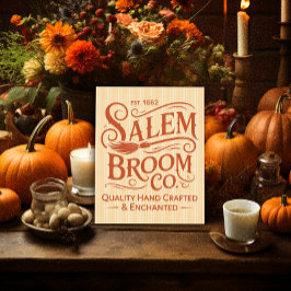 Salem Broom Co Poster