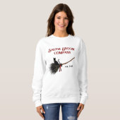 Salem Broom Company Halloween Sweatshirt (Devant entier)