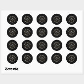Salem Broom Company Ronde Sticker (Vel)